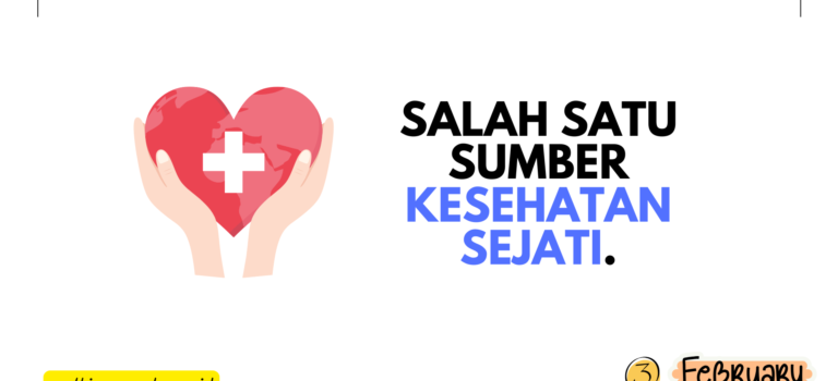 Salah Satu Sumber Kesehatan Sejati