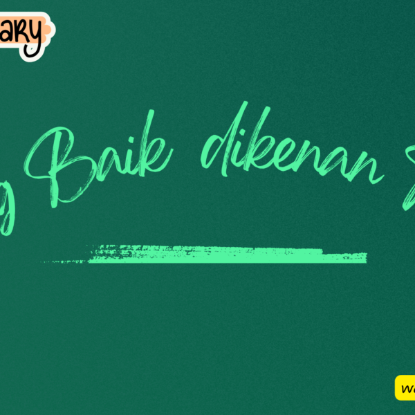 Orang Baik Dikenan Tuhan