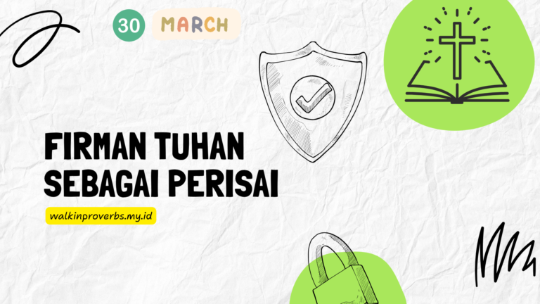 Firman Tuhan sebagai Perisai