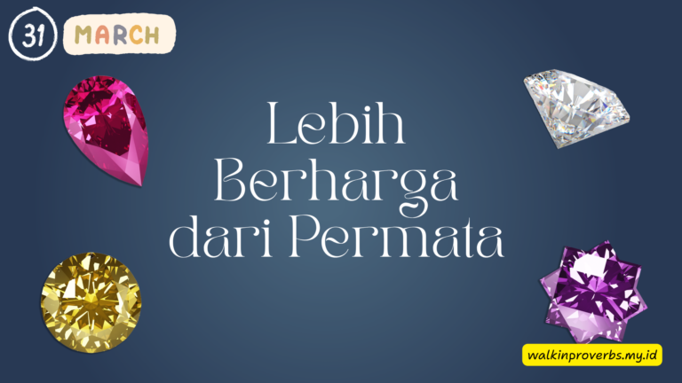Lebih Berharga dari Permata