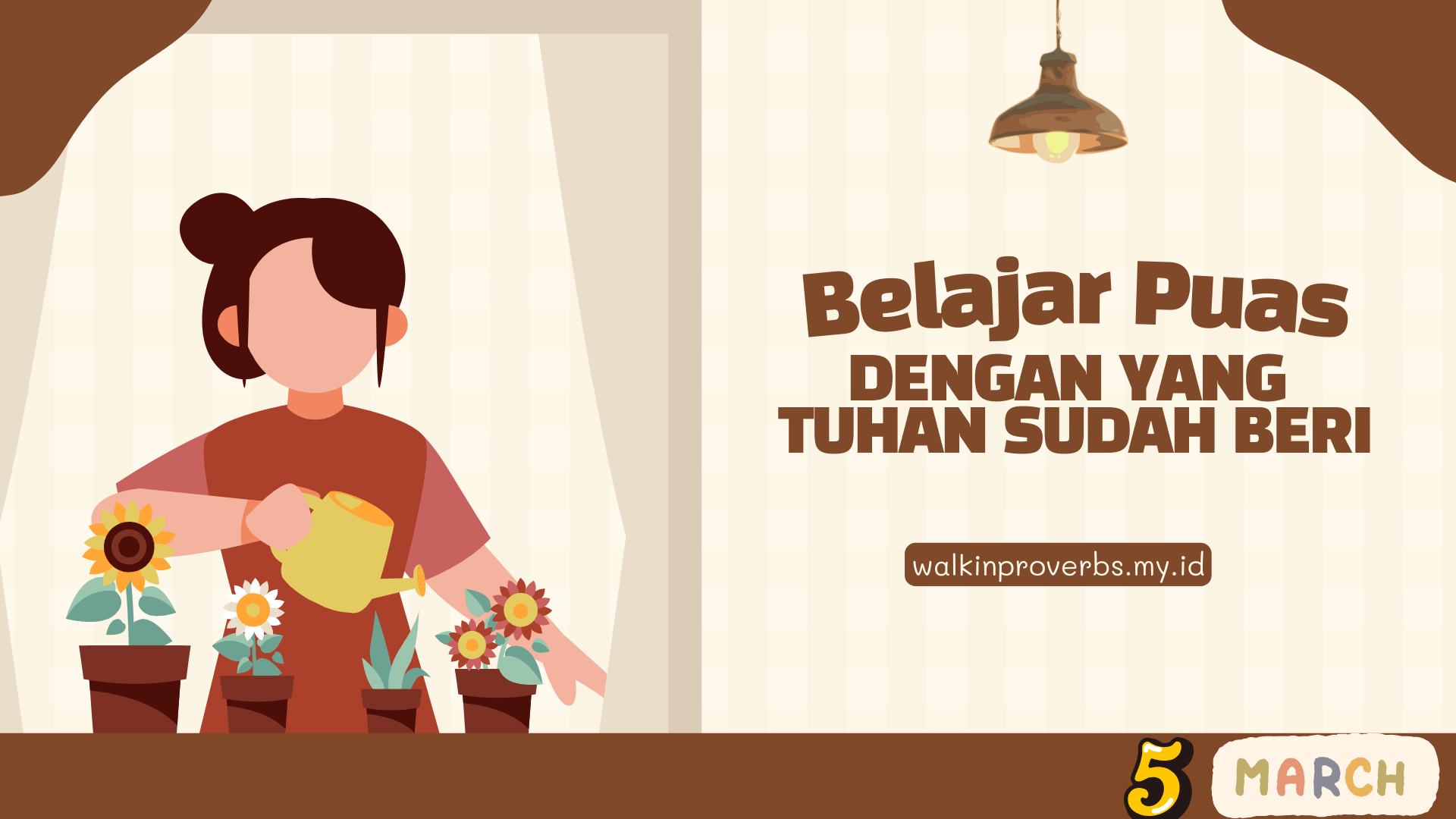 Belajar Puas Dengan Yang Tuhan Sudah beri
