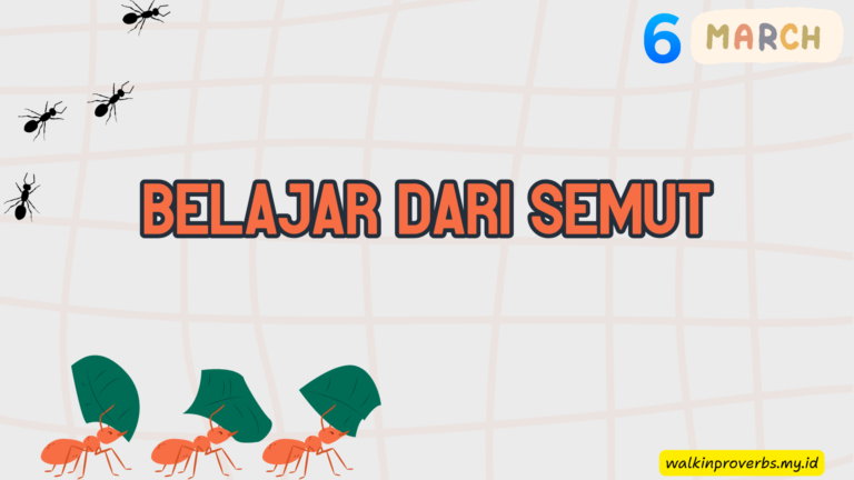 Belajar dari Semut