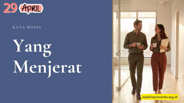 Kata Manis yang Menjerit