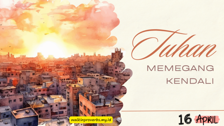 Tuhan Memegang Kendali