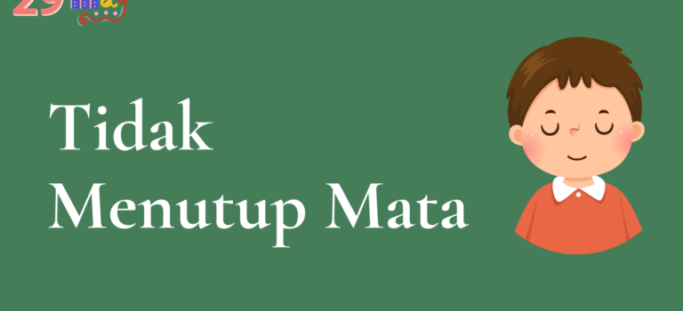 Tidak Menutup Mata Tidak Menutup Mata