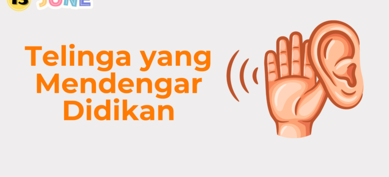 Telinga yang Mendengar Didikan Telinga yang Mendengar Didikan