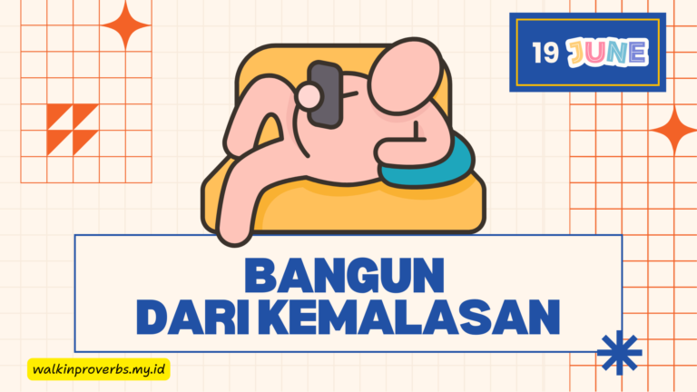 Bangun Dari Kemalasan
