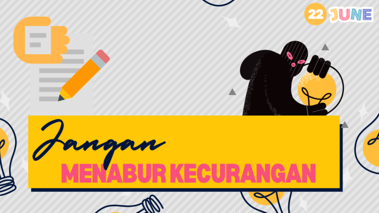 Jangan Menabur Kecurangan