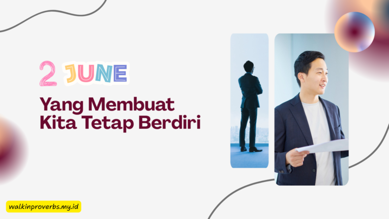 Yang Membuat Kita Tetap Berdiri