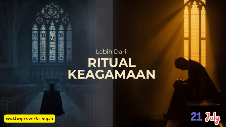 Lebih Dari Ritual Keagamaan