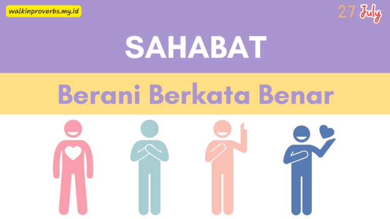 Sahabat Berani Berkata Benar