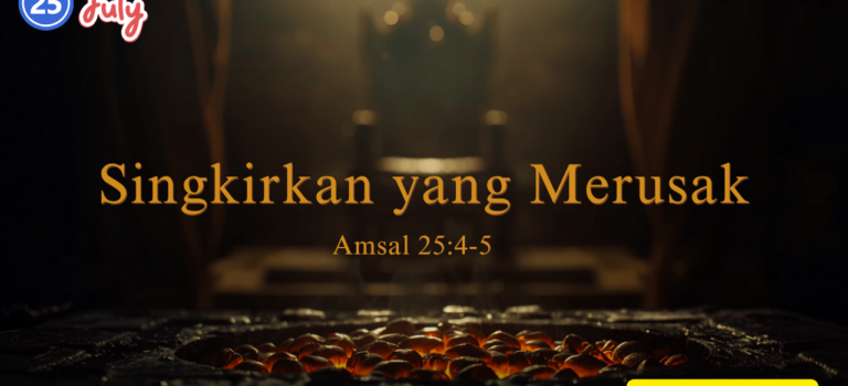 Singkirkan yang Merusak