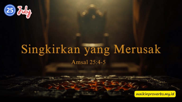 Singkirkan yang Merusak