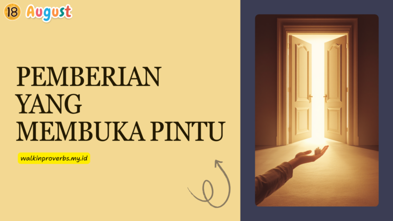 Pemberian yang membuka Pintu