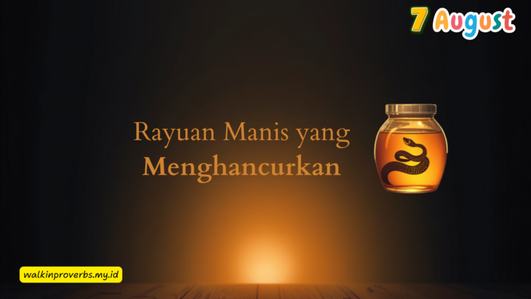 Rayuan Manis yang Menghancurkan