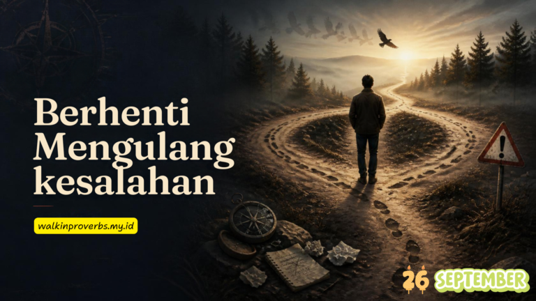 Berhenti Mengulang Kesalahan