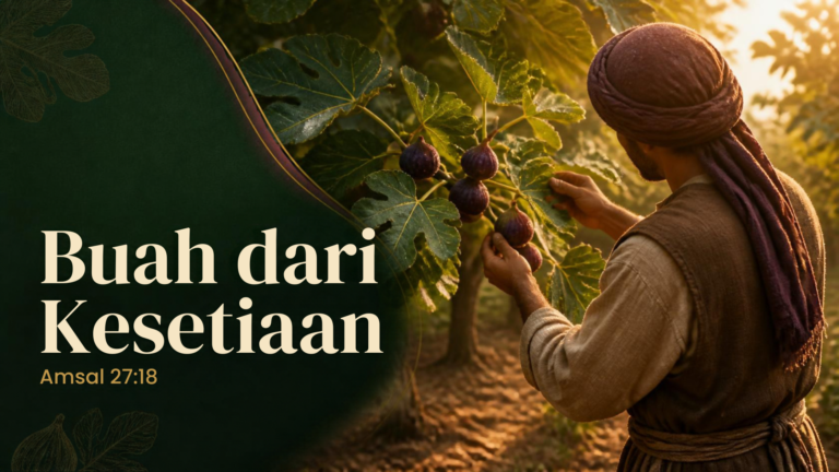 Buah Dari Kesetiaan