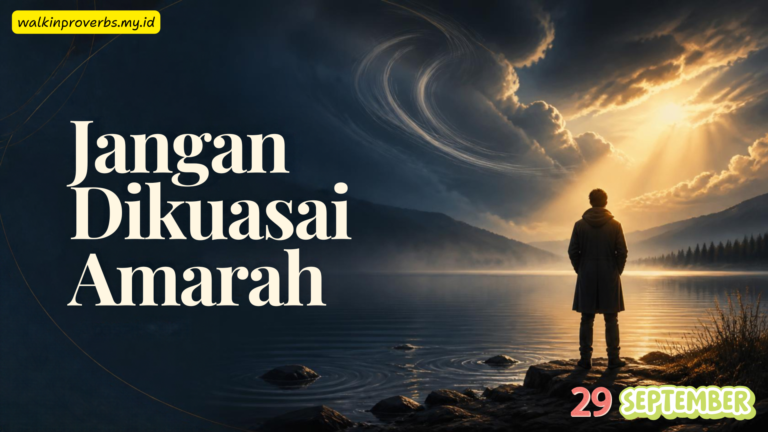 Jangan Dikuasai Amarah