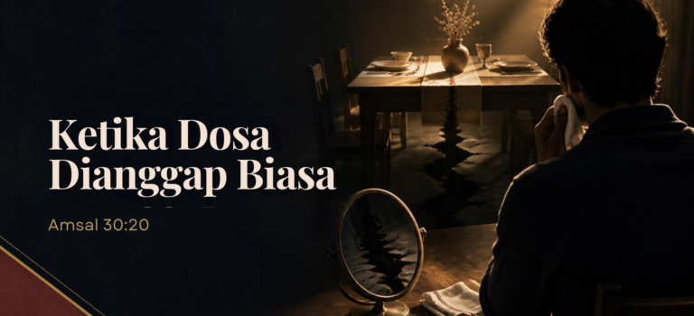 Ketika Dosa Dianggap Biasa