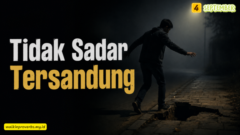 Tidak Sadar Tersandung