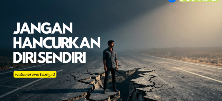 Jangan Hancurkan Diri Sendiri Jangan Hancurkan Diri Sendiri