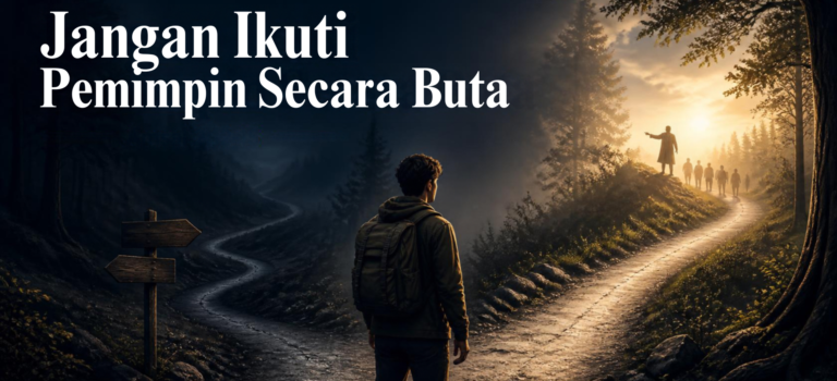 Jangan Ikuti Pemimpin Secara Buta Jangan Ikuti Pemimpin Secara Buta