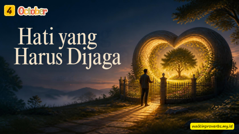 Hati yang Harus Dijaga